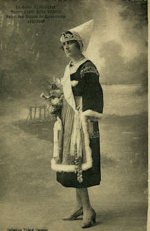 Notre seule Reine de Cornouaille en 1927
