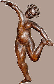 La danse  cloche-pied de la grue attribut d' Apollon (chapelle de SaintHerbot)