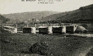 L'ancien pont Mikael sur la rivière d'Argent